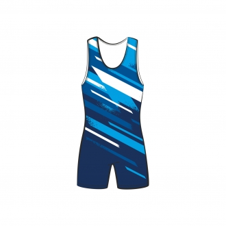 Трико борцовское 405 синее